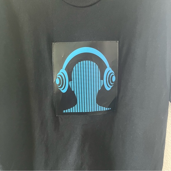 Mens led light up shirt -Sz XL - Picture 2 of 7